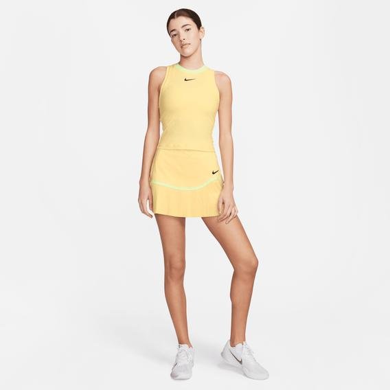 Nike Advantage Kadın Sarı Tenis Eteği