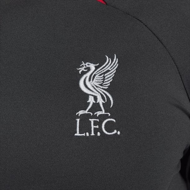 Nike Liverpool FC Strike Erkek Siyah Futbol Sweatshirt