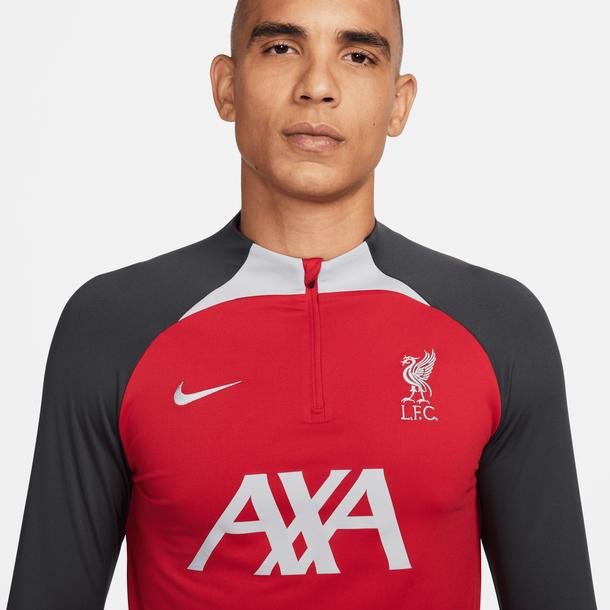 Nike Liverpool FC Strike Erkek Kırmızı Futbol Sweatshirt