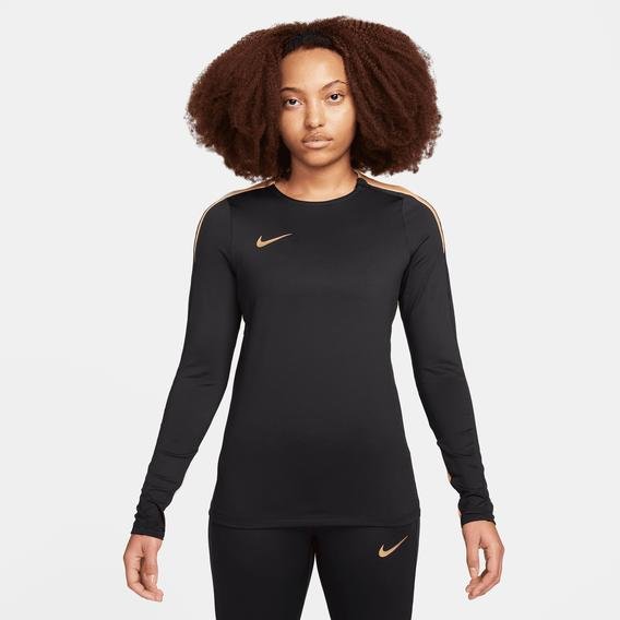 Nike Strike Kadın Siyah Futbol Sweatshirt