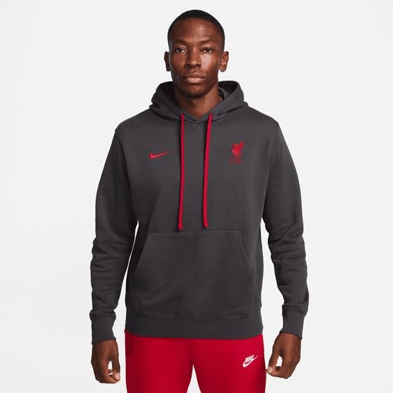 Nike Liverpool FC Club Erkek Siyah Günlük Sweatshirt