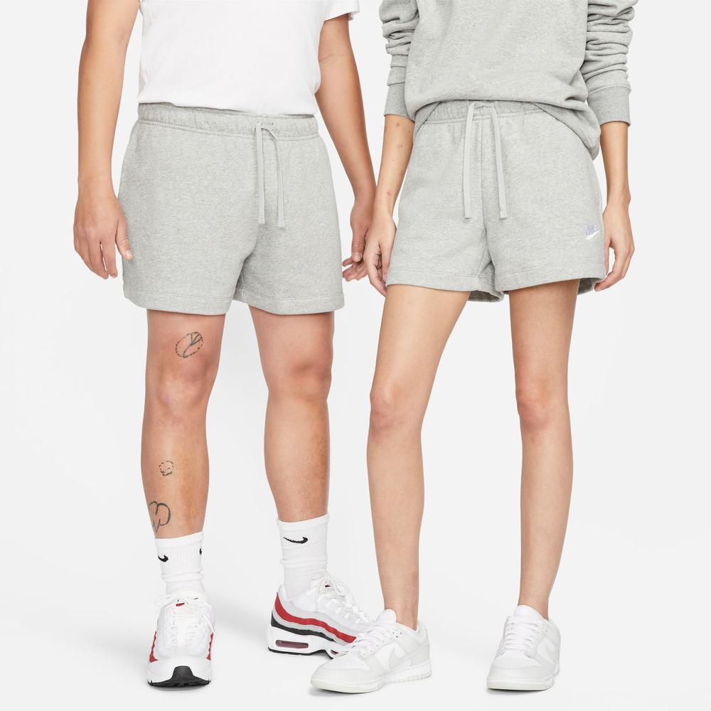 Nike Sportswear Club Fleece Kadın Gri Şort