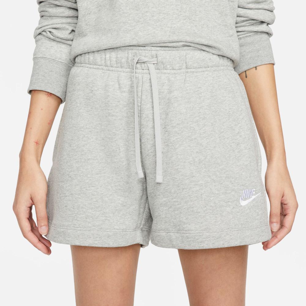 Nike Sportswear Club Fleece Kadın Gri Şort