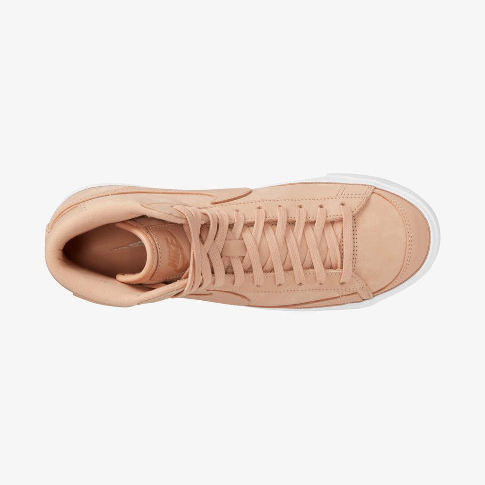 Nike Blazer Mid Premium Kadın Bej Spor Ayakkabı