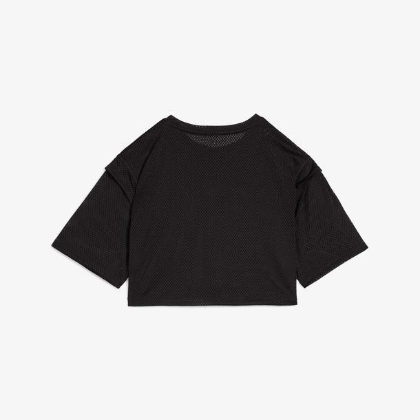Puma Fıt Move Mesh Crop Tee Kadın Siyah T-Shirt