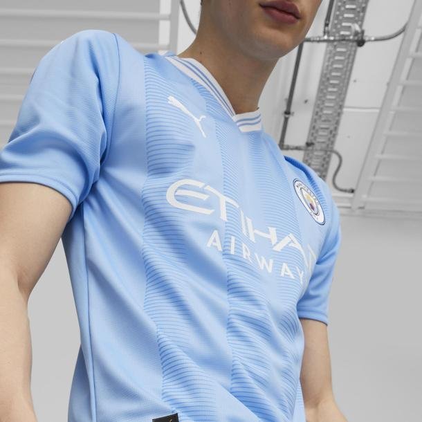 Puma Manchester City Home Jersey Replica Unisex Mavi Futbol Forması