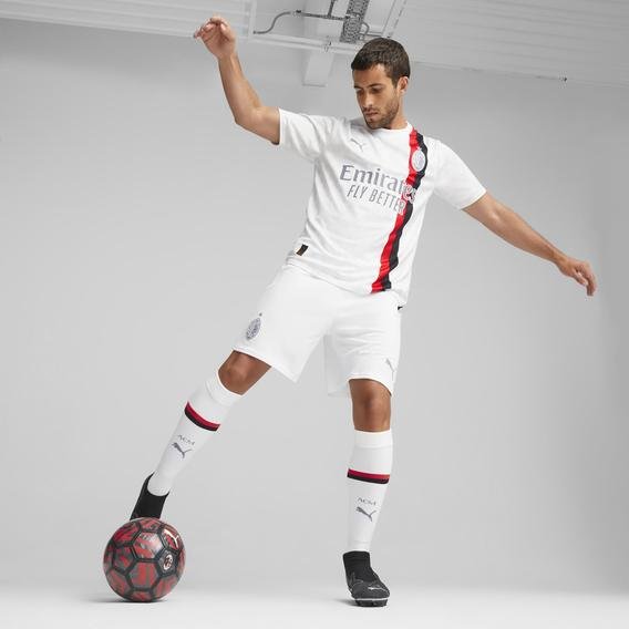 Puma AC Milan Away Jersey Replica Unisex Beyaz Futbol Forması
