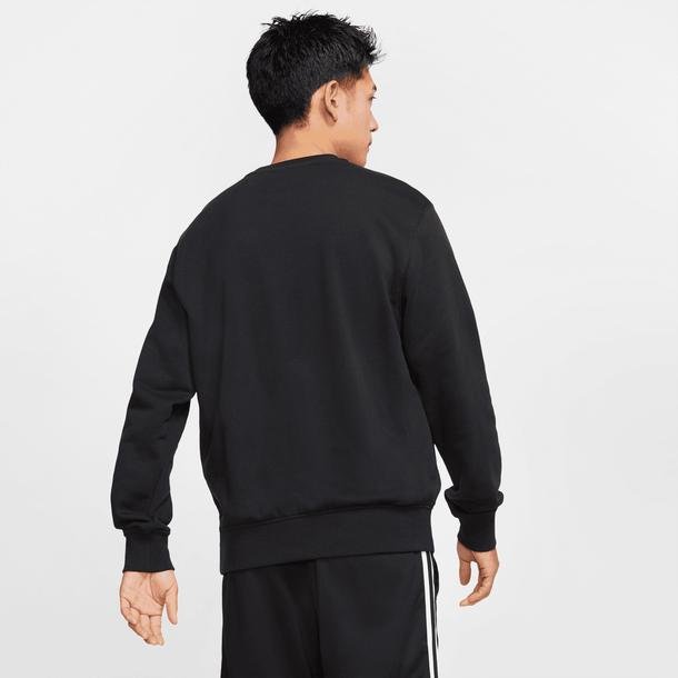 Nike Sportswear Club Crew French Terry Erkek Siyah Günlük Sweatshirt