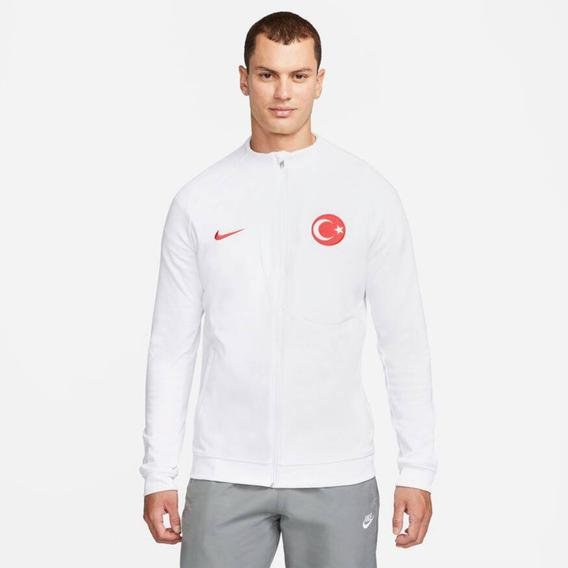 Nike Türkiye Academy Pro Anthem Erkek Beyaz Sweatshirt