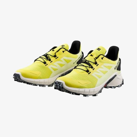 Salomon Supercross 4 Erkek Sarı Koşu Ayakkabısı