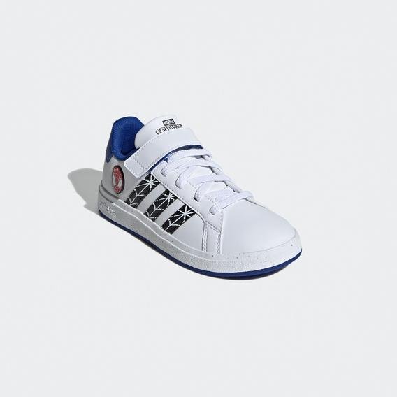 adidas Sportswear Grand Court Spider-Man El Çocuk Beyaz Spor Ayakkabı
