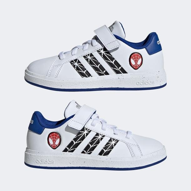 adidas Sportswear Grand Court Spider-Man El Çocuk Beyaz Spor Ayakkabı
