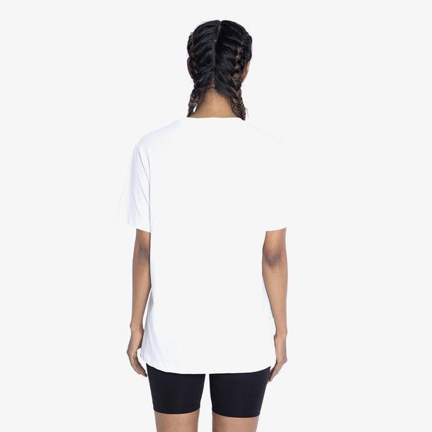 New Balance Unisex Beyaz Günlük T-Shirt