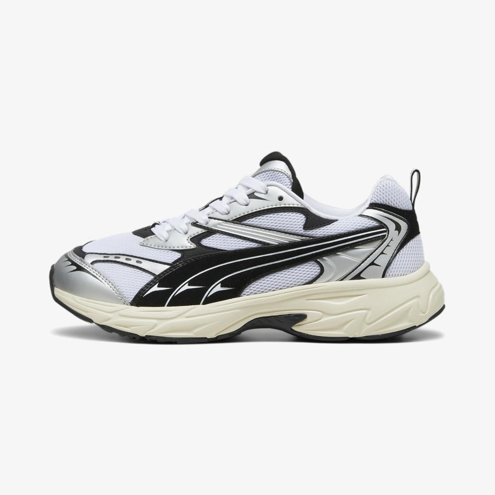 Puma Morphic Retro Unisex Siyah/Beyaz Spor Ayakkabı