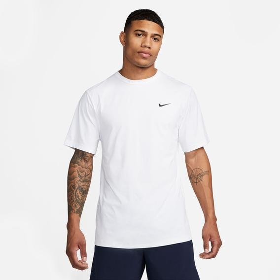 Nike Hyverse Dri-Fit Uv Erkek Beyaz Antrenman T-Shirt