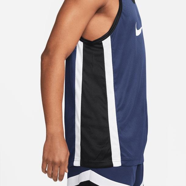 Nike Icon Dri-Fit Erkek Lacivert Basketbol Forması