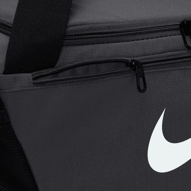 Nike Brasilia 9.5 Unisex Gri Antrenman Spor Çantası