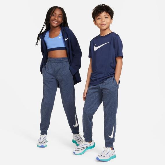 Nike Multi+ Older Therma-Fit Çocuk Mavi Günlük Eşofman Altı
