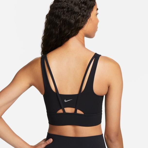 Nike Dri-Fit Alate Ellipse Kadın Siyah Antrenman Bra