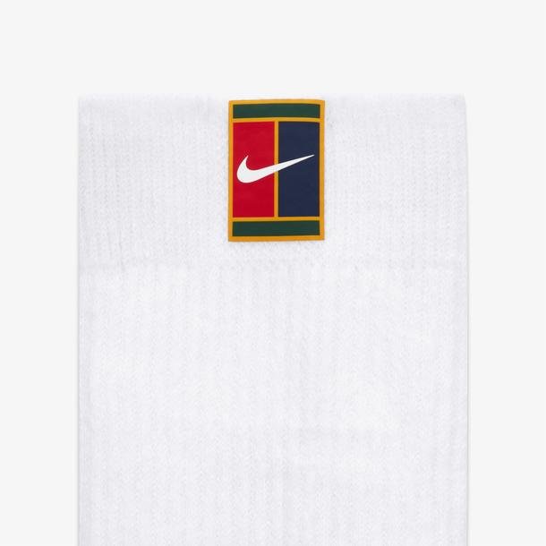 Nike Court Multiplier Cushioned 2'li Unisex  Beyaz Tenis Çorabı