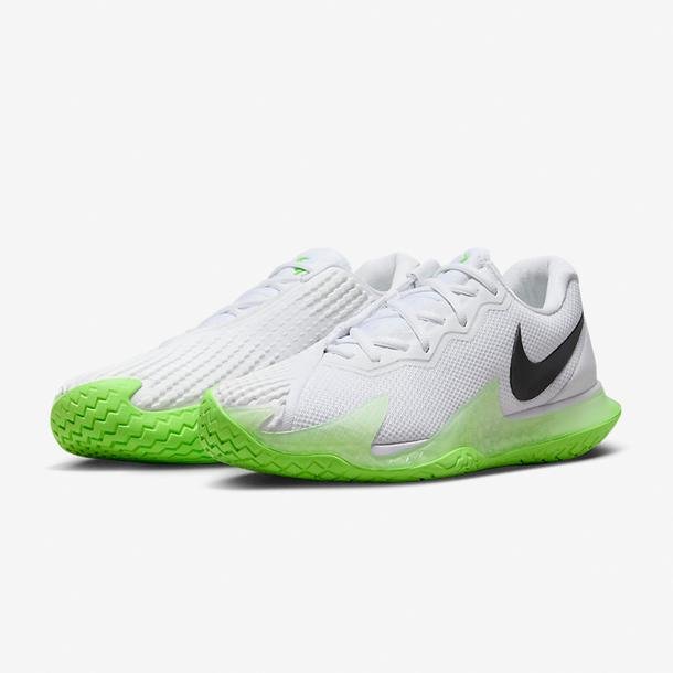 Nike Court Zoom Vapor Cage 4 Erkek Beyaz Tenis Ayakkabısı