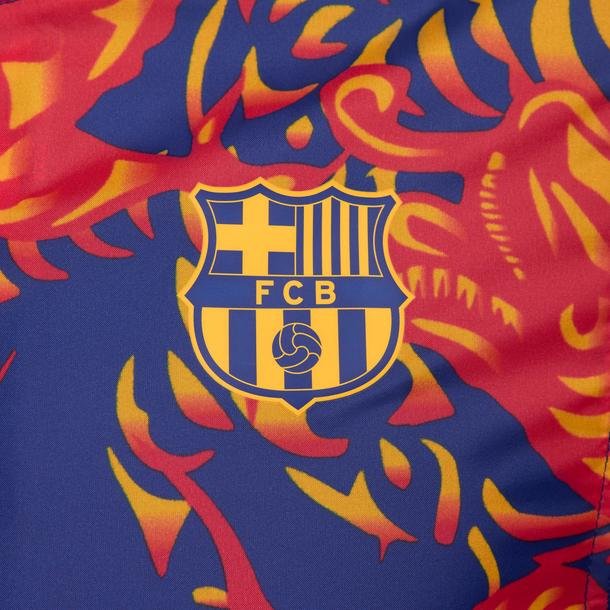 Nike FC Barcelona Erkek Renkli Futbol Eşofman Takımı
