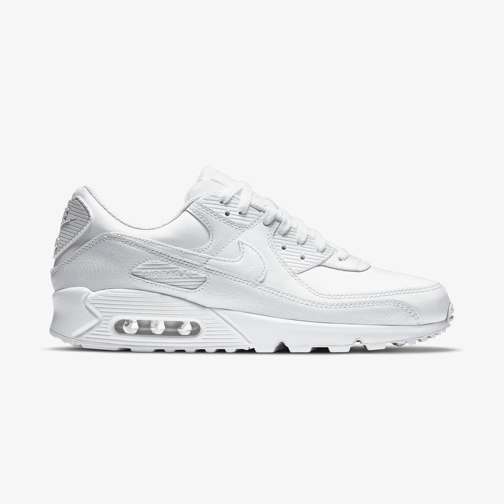 Nike Air Max 90 Leather Erkek Beyaz Spor Ayakkabı