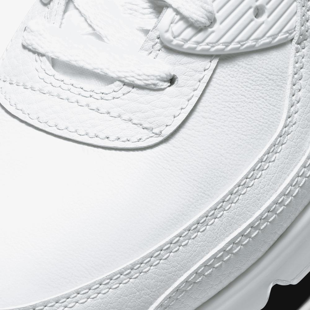 Nike Air Max 90 Leather Erkek Beyaz Spor Ayakkabı