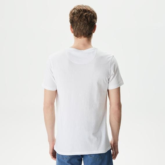 Superfly Erkek Beyaz Günlük T-Shirt