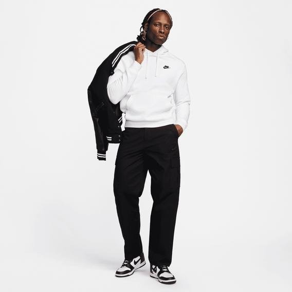 Nike Club Erkek Siyah Kargo Eşofman Altı