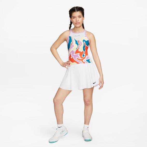 Nike Dri-Fit Advantage Kadın Beyaz Tenis Eteği