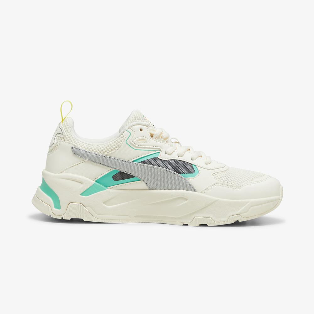 Puma Ferrari Trinity Unisex Bej Spor Ayakkabı