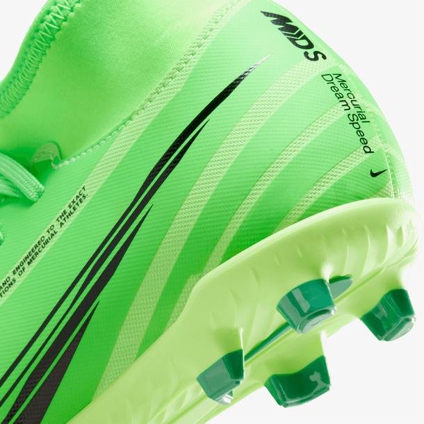 Nike Superfly 9 Club Mercurial Dream Speed Çocuk Yeşil Bilekli Çim Saha Kramponu