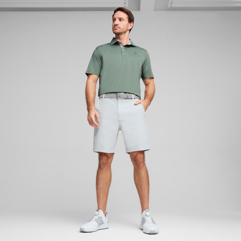 Puma X Arnold Palmer Floral Erkek Yeşil Golf Polo T-Shirt