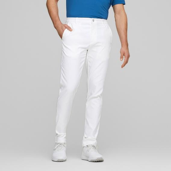 Puma Dealer Tailored Erkek Beyaz Golf Pantolonu