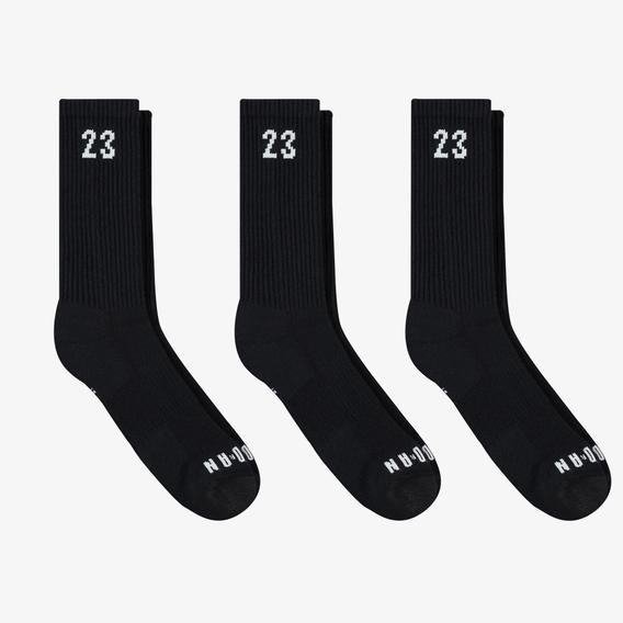 Jordan Essential Unisex Siyah Günlük Çorap
