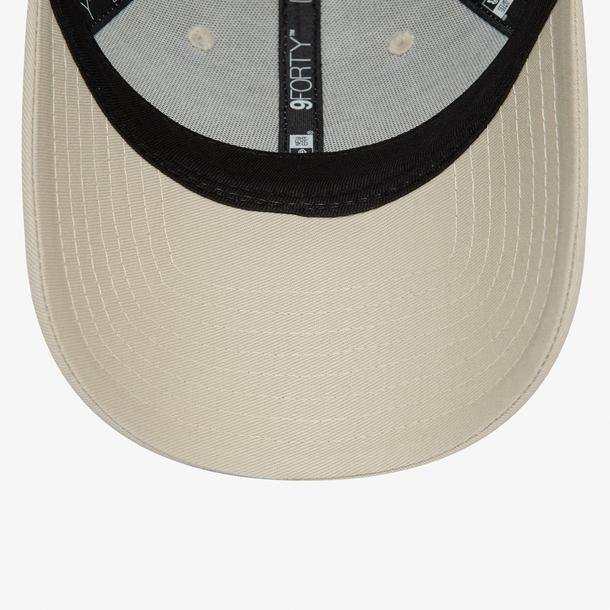 New Era New York Yankees Metallic Logo Kadın Bej Şapka