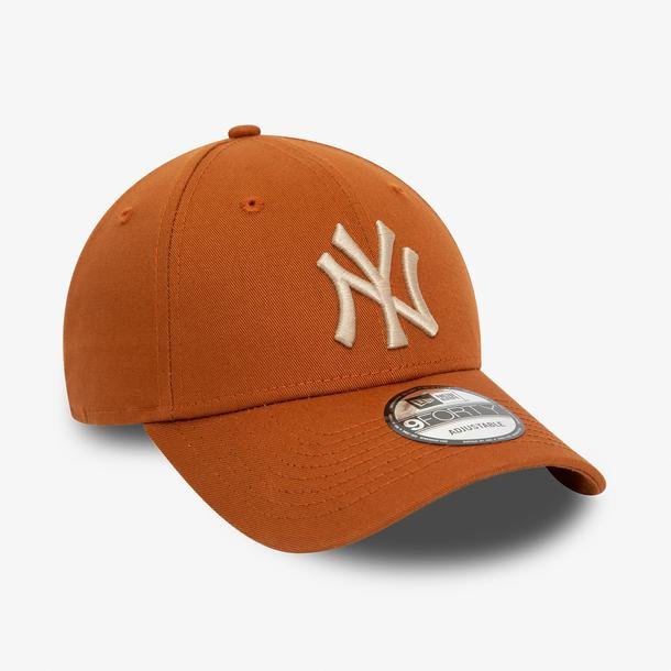 New Era New York Yankees League Essential Unisex Kahverengi Şapka
