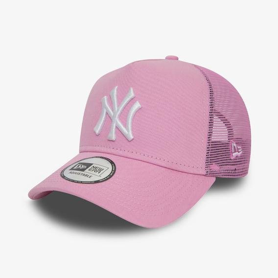 New Era New York Yankees League Essential Kadın Pembe Şapka