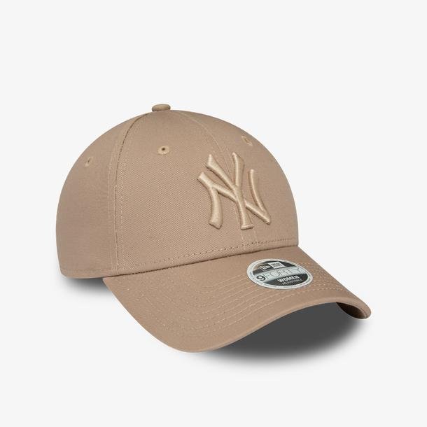 New Era New York Yankees League Essential Kadın Kahverengi Şapka