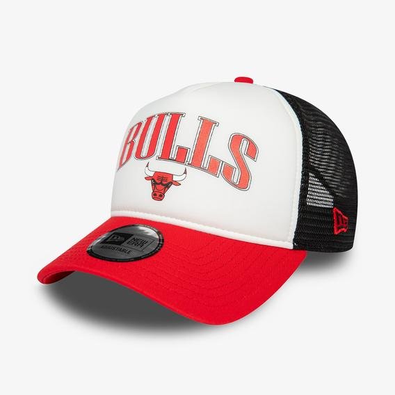New Era Chicago Bulls Unisex Beyaz Şapka