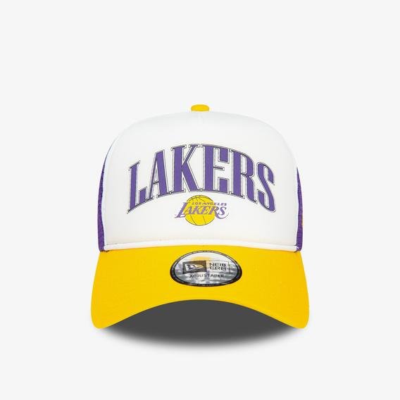 New Era Los Angeles Lakers Unisex Beyaz Şapka