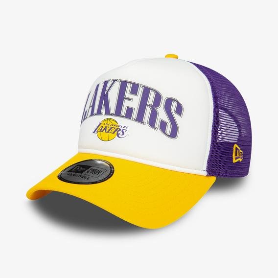 New Era Los Angeles Lakers Unisex Beyaz Şapka