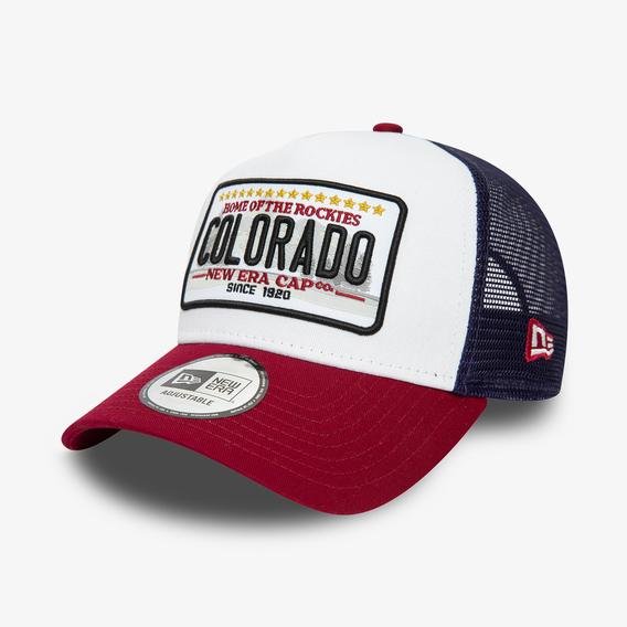 New Era Colorado Trucker Unisex Beyaz Şapka