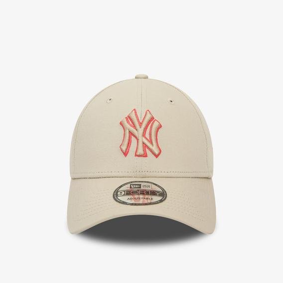 New Era New York Yankees MLB Team Unisex Krem Şapka