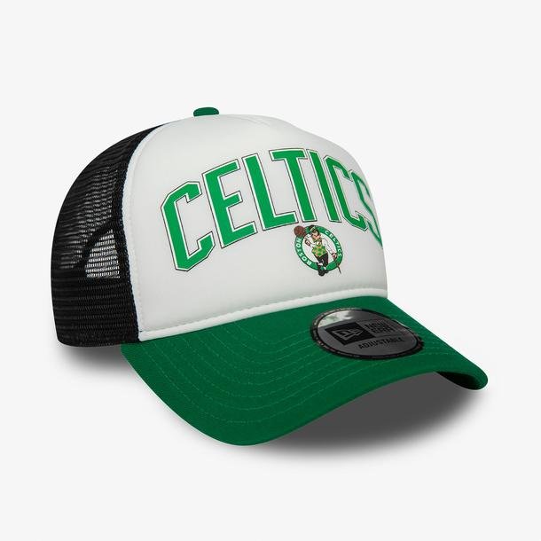 New Era Boston Celtics Unisex Beyaz Şapka
