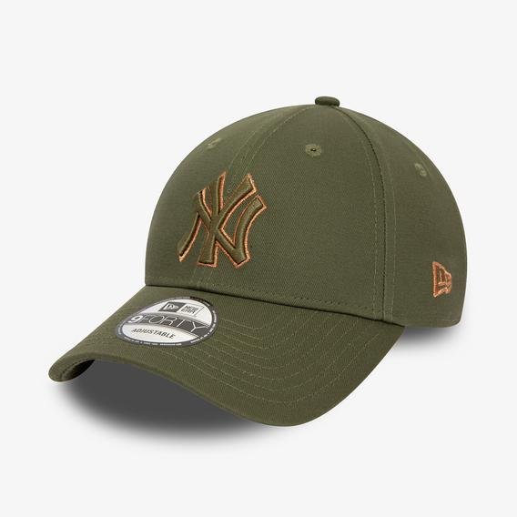 New Era New York Yankees Metallic Outline Unisex Yeşil Şapka