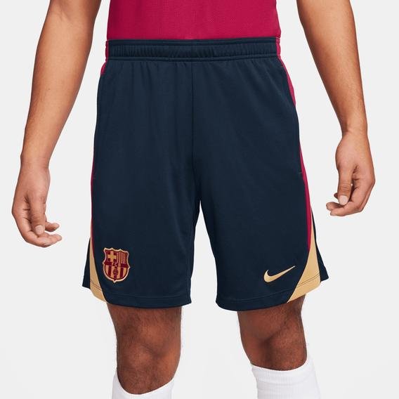 Nike FC Barcelona Erkek Lacivert Futbol  Şortu