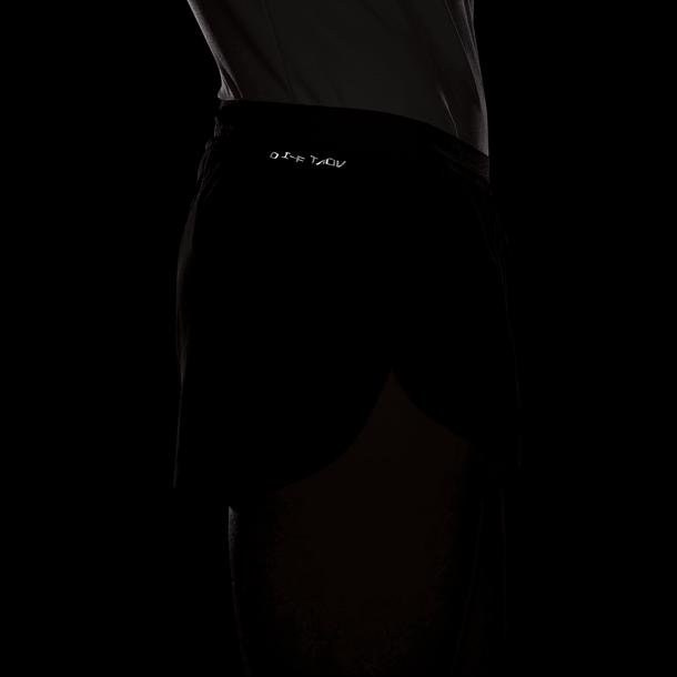 Nike Dri-Fit ADV Aeroswift Erkek Siyah Koşu Şortu