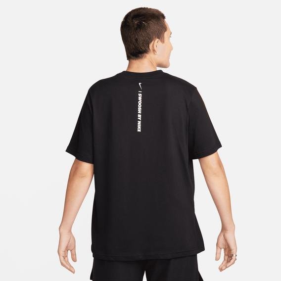 Nike Sportswear Swoosh Kadın Siyah Günlük T-Shirt